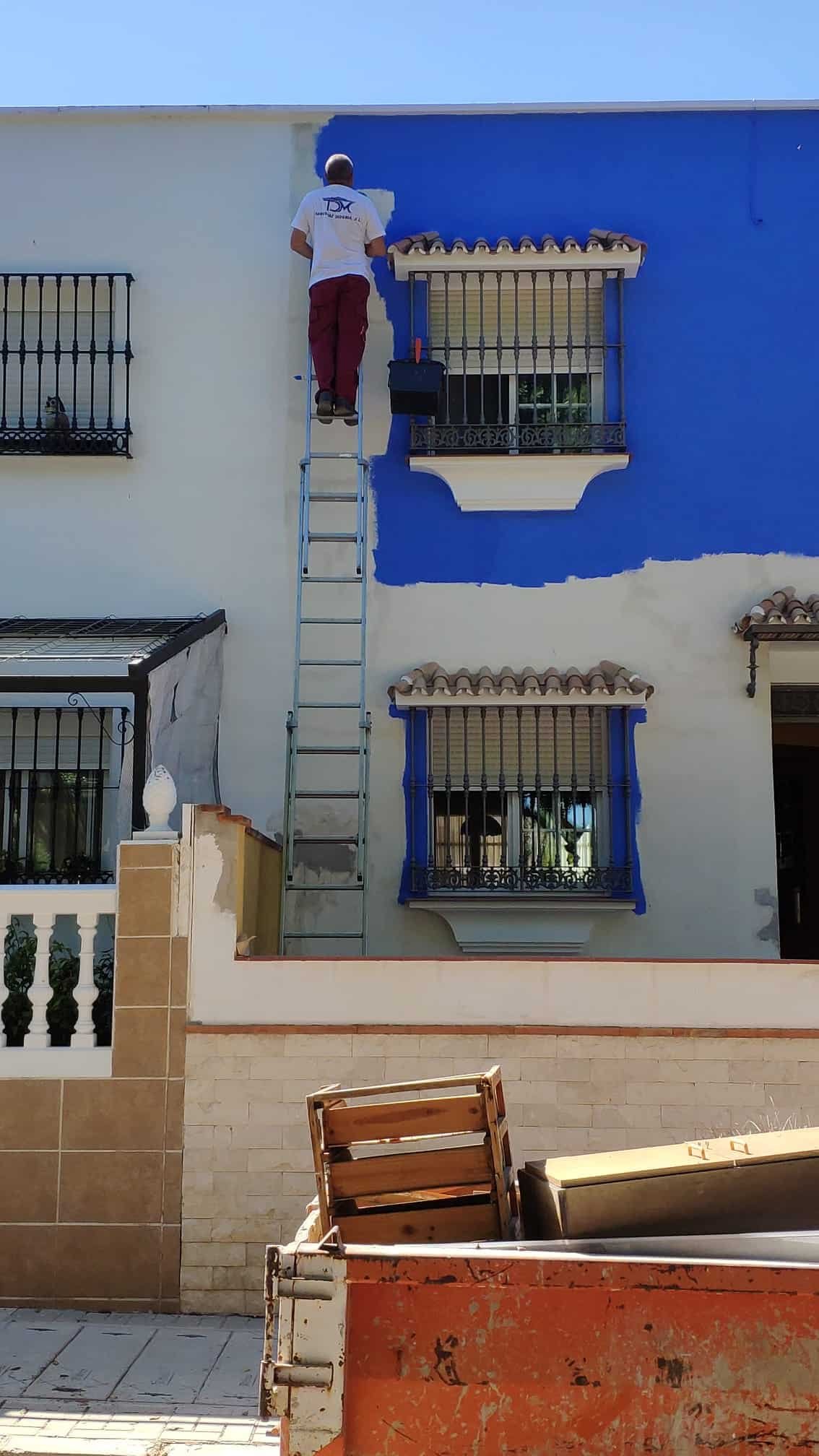 trabajos verticales de pintar fachada